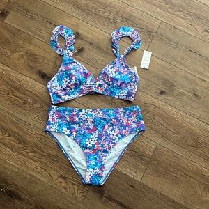 Brand new!!! Floral bikini